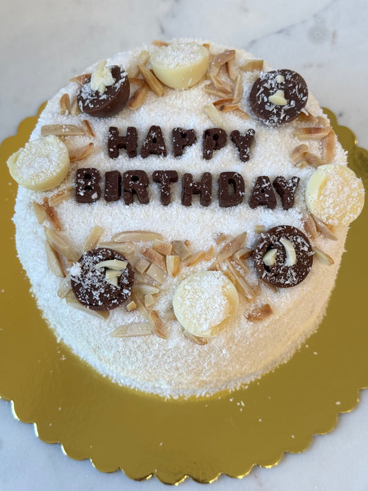 Raffaello Coconut Cake - Coconut Lover's Dream!