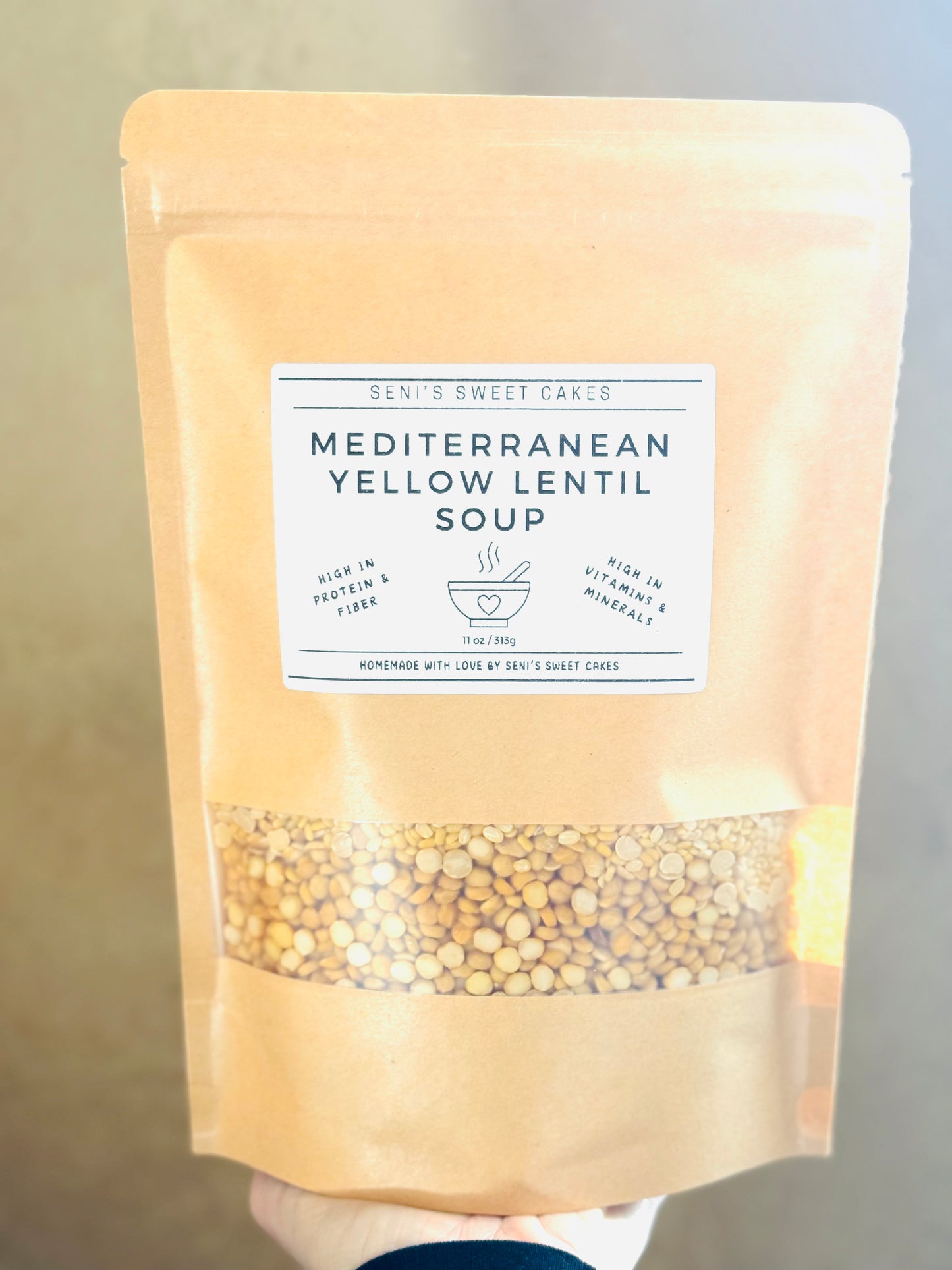 Mediterranean Yellow Lentil Soup Mix