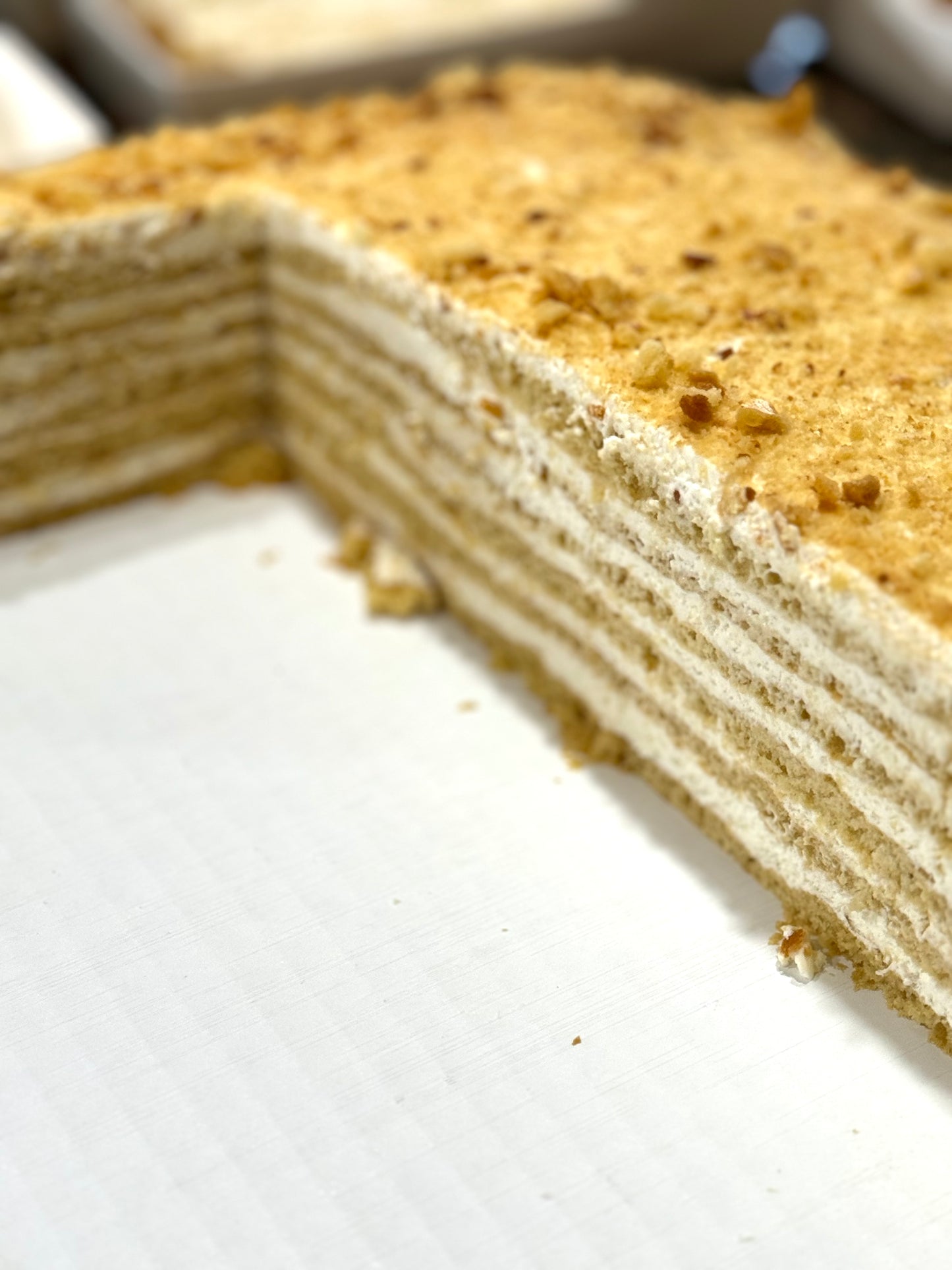 1/4 European Honey Cake (6-8 svng)