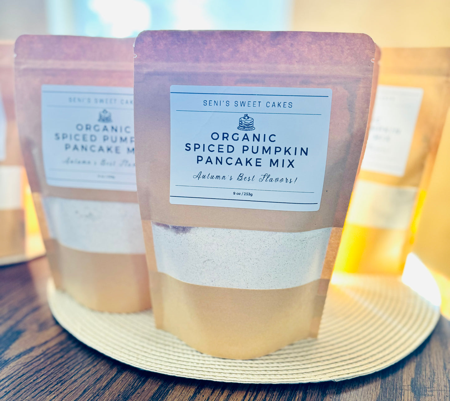 Organic 5-Spice Pumpkin Pancake Mix