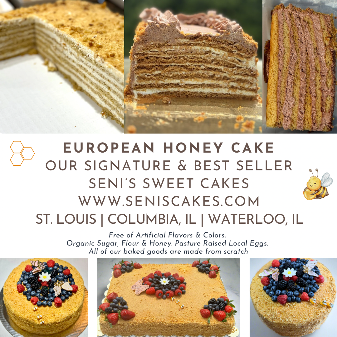 European Honey Cake (party size)