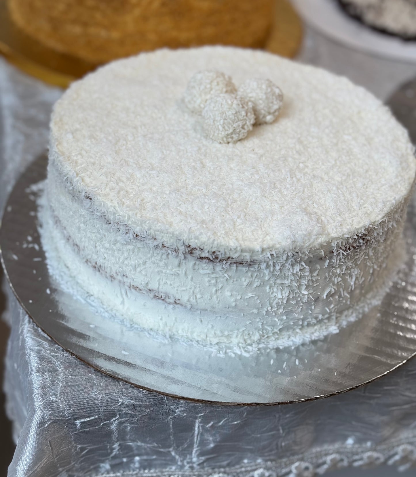 Coconut Dulce De Leche Gluten-Less Cake