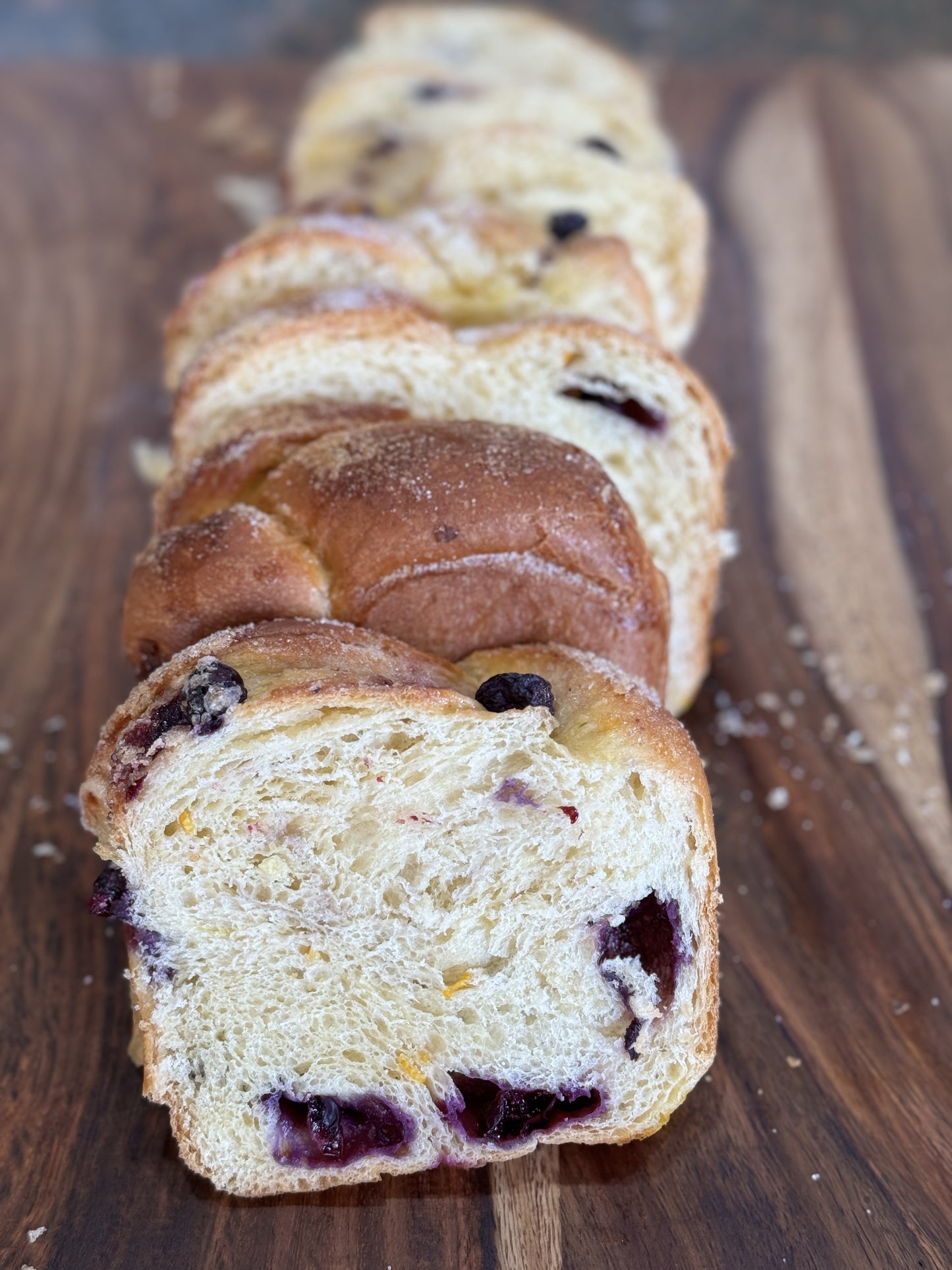 Blueberry Brioche