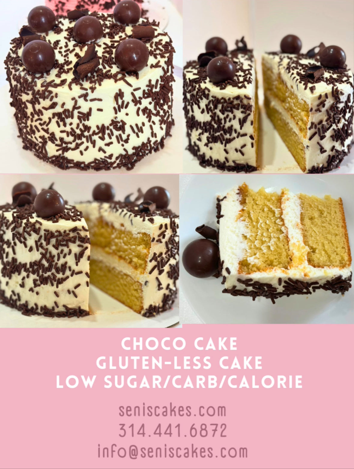 Choco Cake (GF Low Carb)