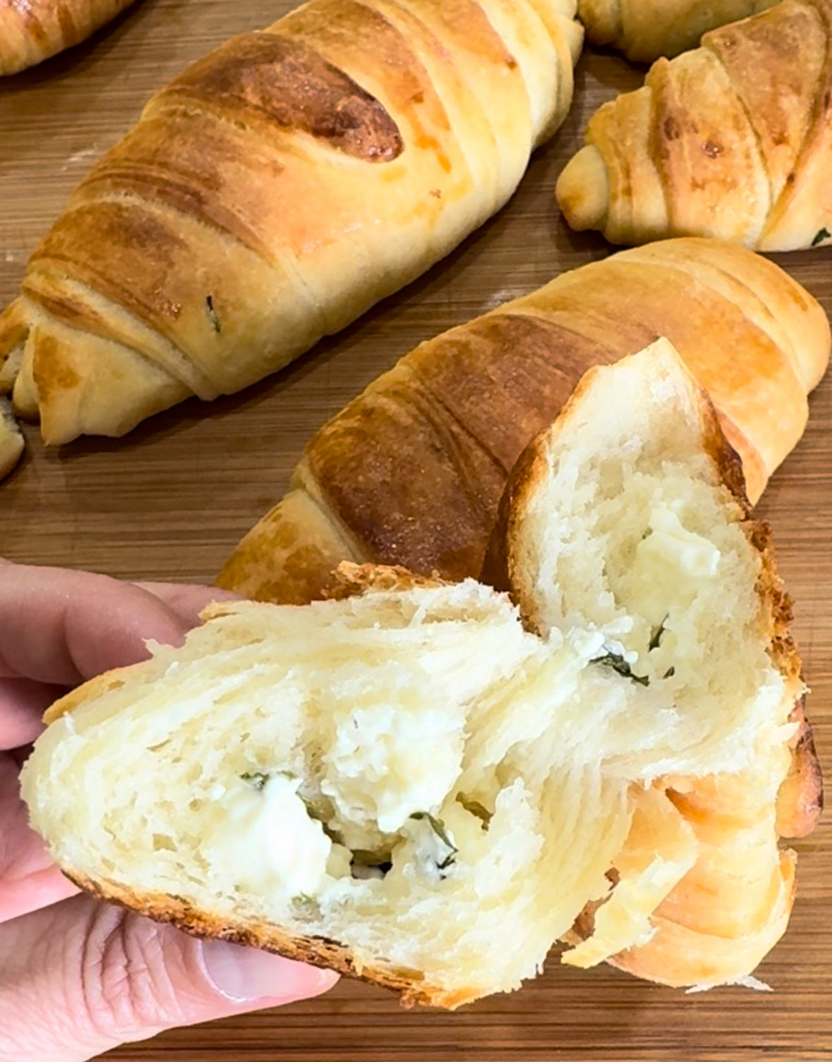 Feta Parsley Rolls