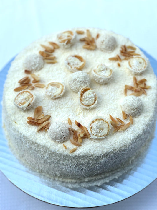 Pastel Raffaello (Pastel De Harina De Coco Y Almendras)