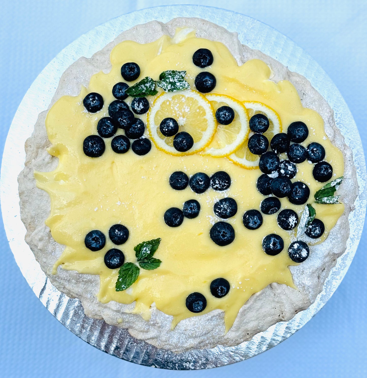 Lemon Curd Pavlova