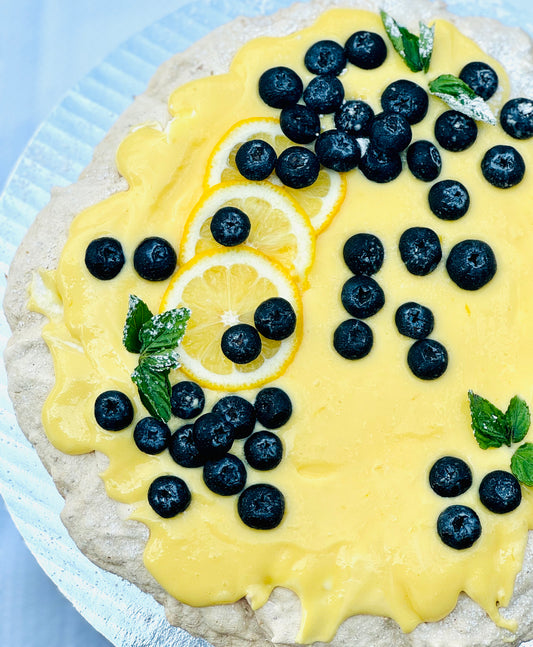 Lemon Curd Pavlova