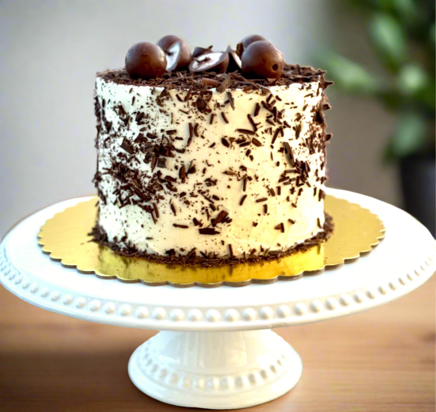 Pastel De Harina De Almendras Y Choco Moteado