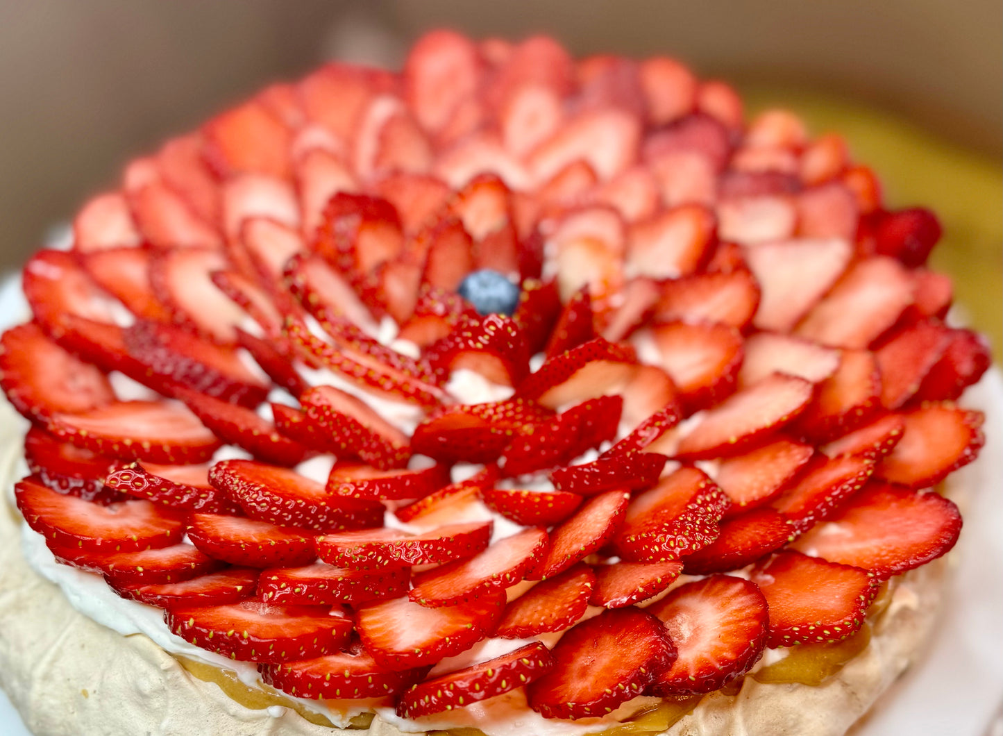 Strawberry Pavlova