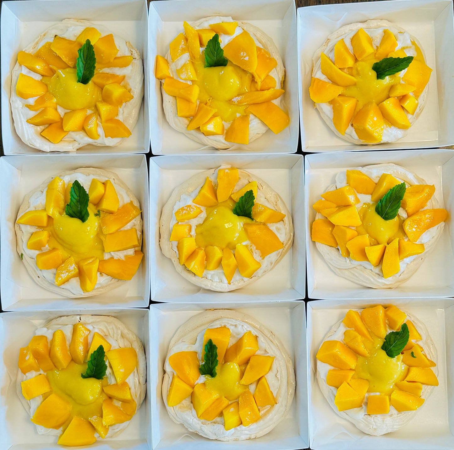 Vegan Mango Pavlova