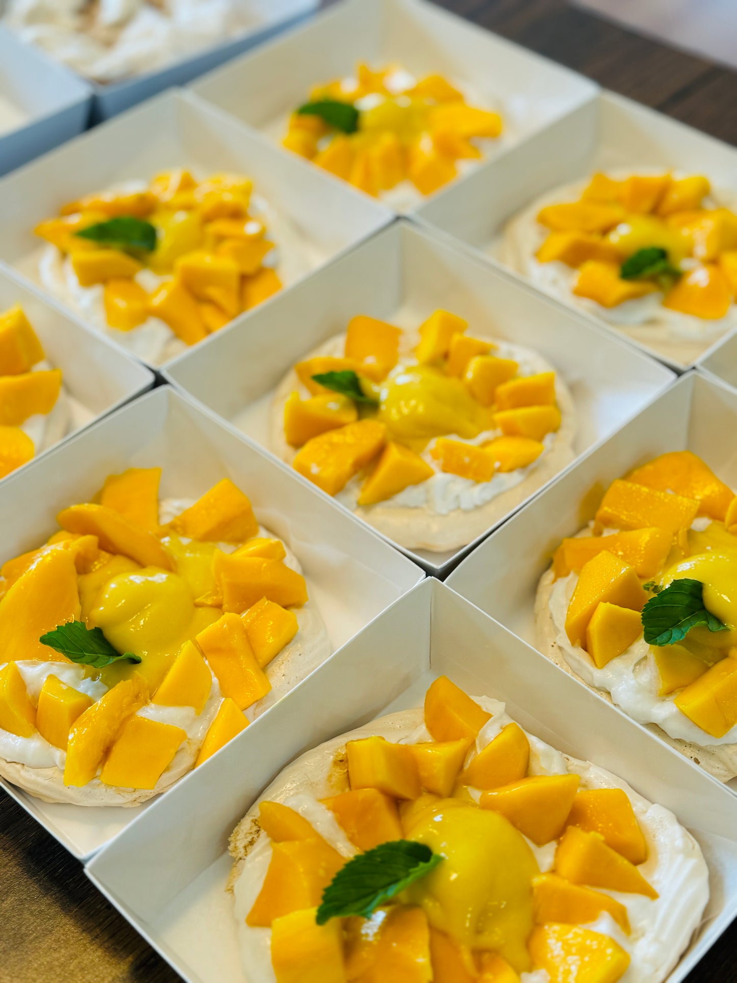 Mango Pavlova