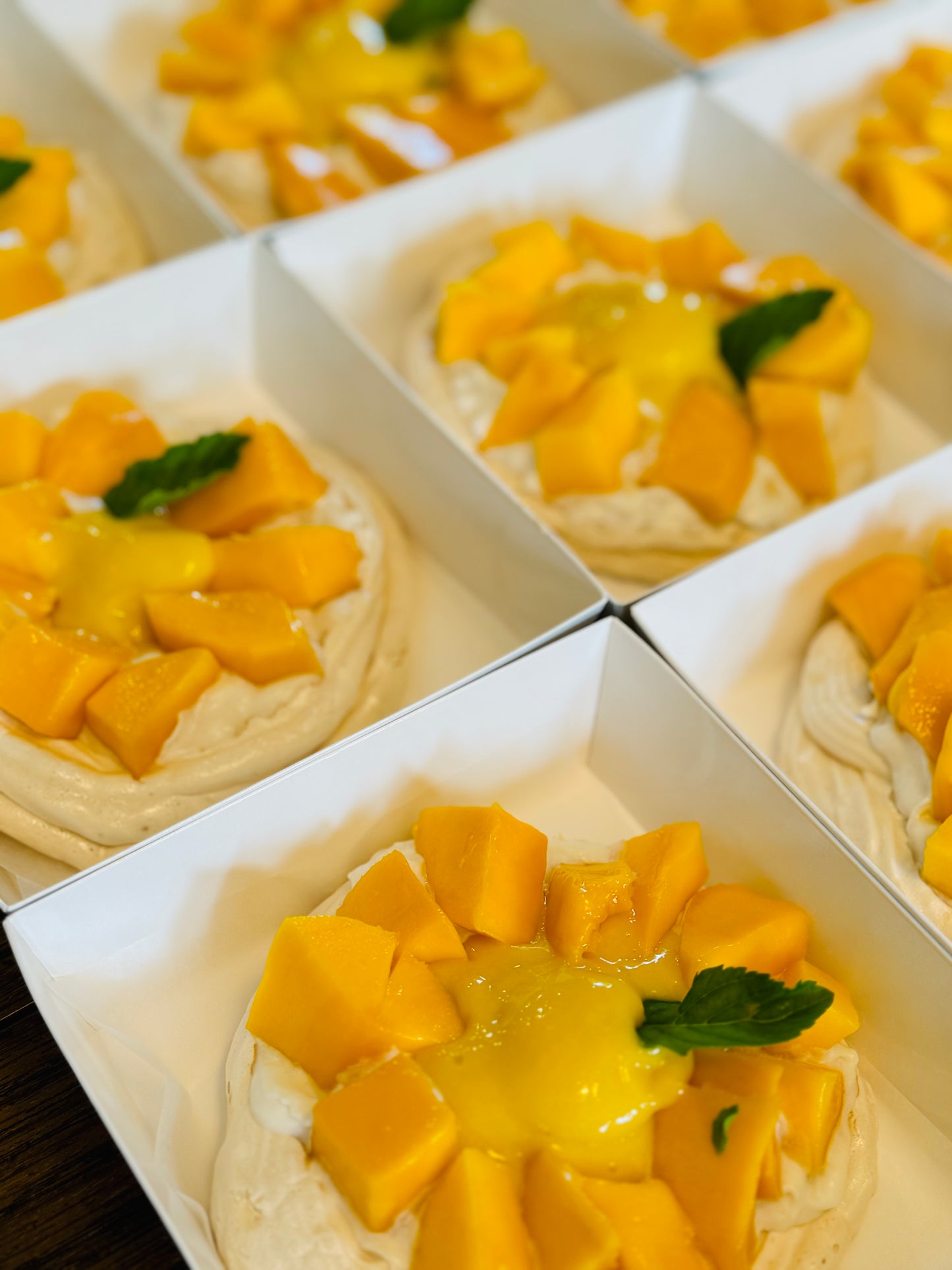 Vegan Mango Pavlova