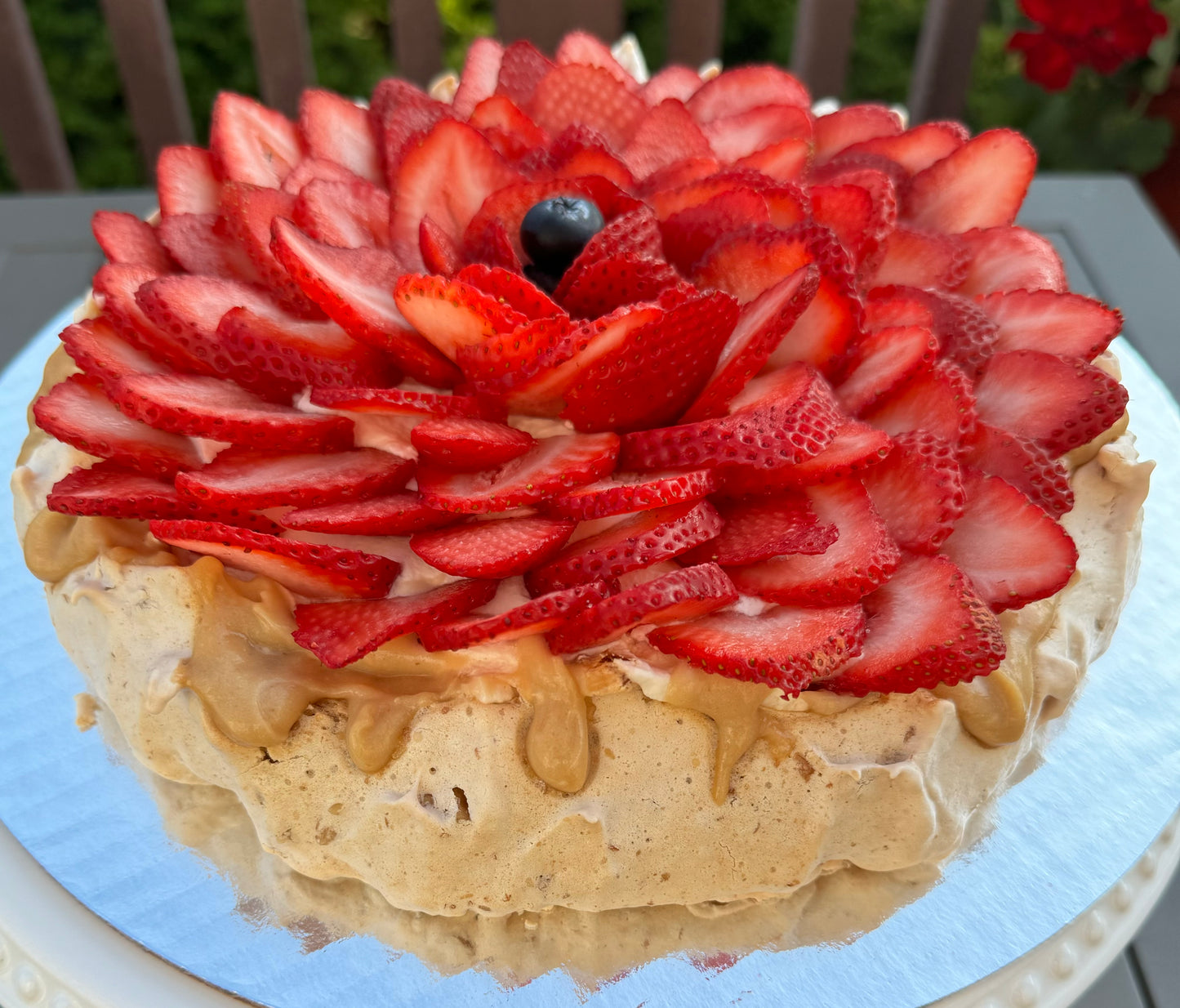 Strawberry Pavlova