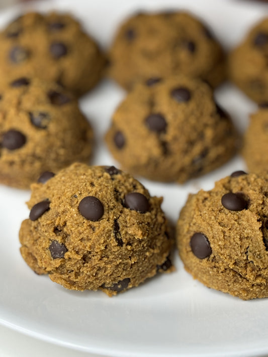 Pumpkin Chocolate Chip Cookies (Gluten Free & Dairy Free)