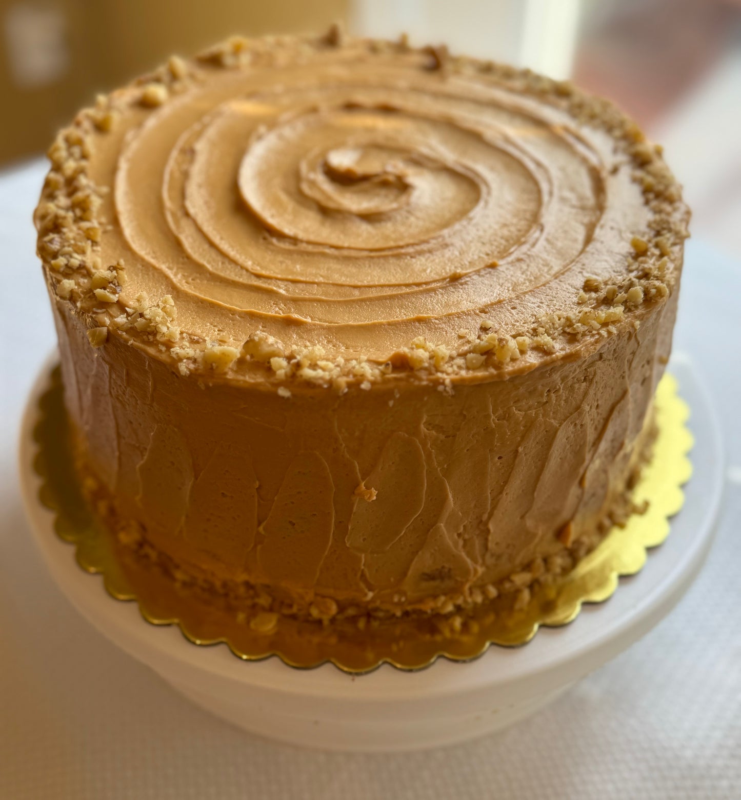 Pastel De Harina De Almendras Y Choco Moteado