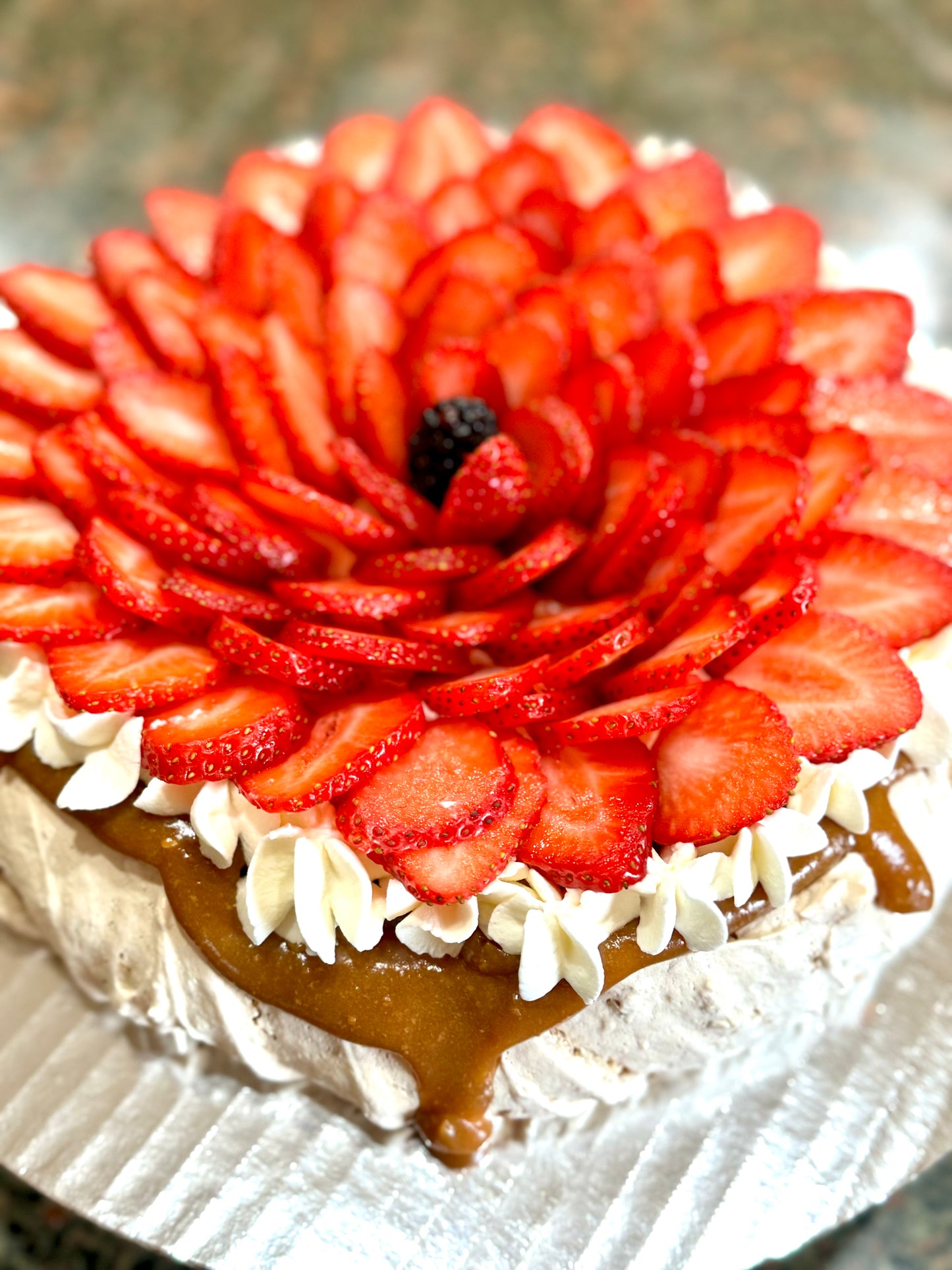 Strawberry Pavlova