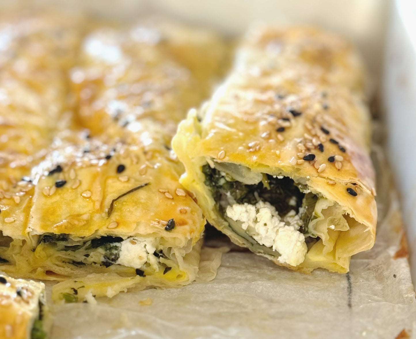 Spinach Feta Banitsa